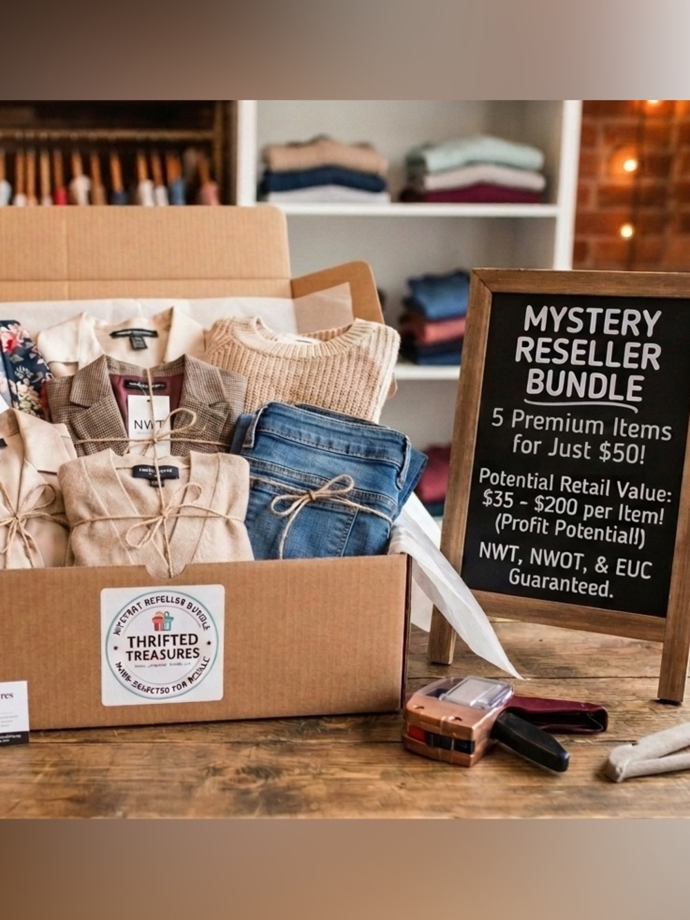Mystery Reseller Bundle - 5 items for $50